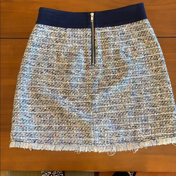 J Crew sparkly tweed miniskirt GUC - Picture 2 of 4